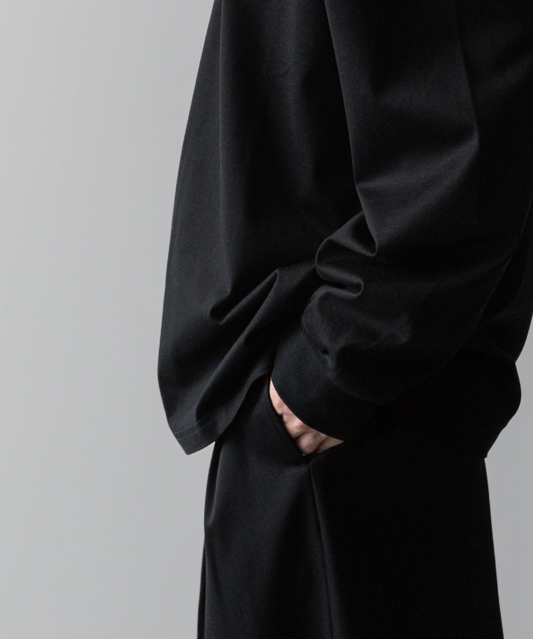 ssstein(シュタイン)の24AWコレクション OVERSIZED LONG SLEEVE TEE [ NEW LOOKS ] - BLACK 公式通販サイトsession福岡セレクトショップ