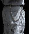 【INTÉRIM】BRASS WALLET CHAIN - SILVER