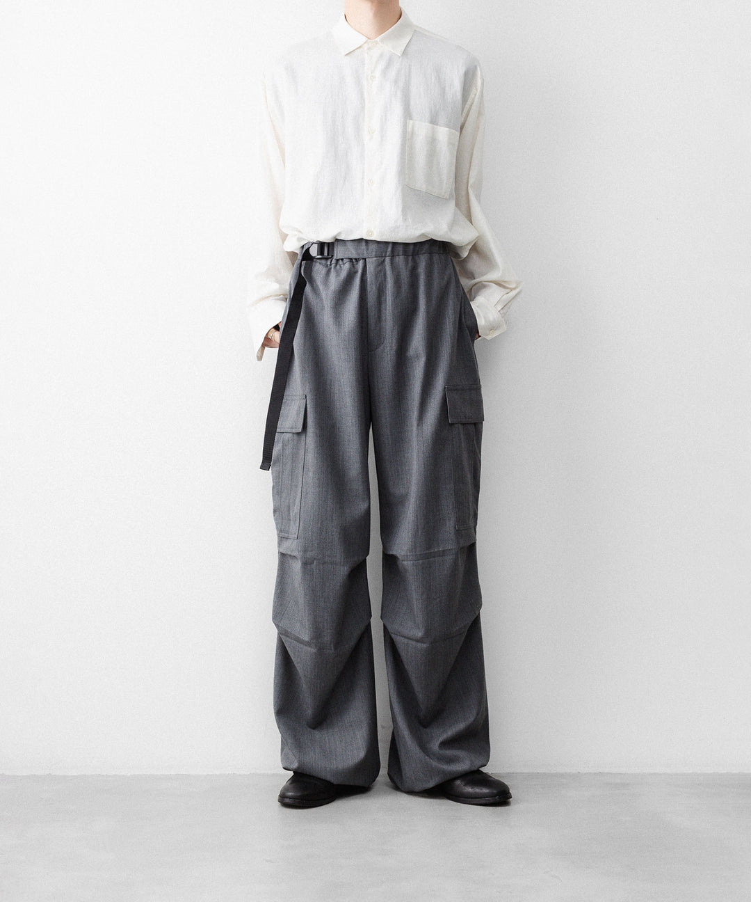 REVERBERATE リバーバレイトのCARGO PANTS-PLのGREY 公式通販サイトsession福岡セレクトショップ