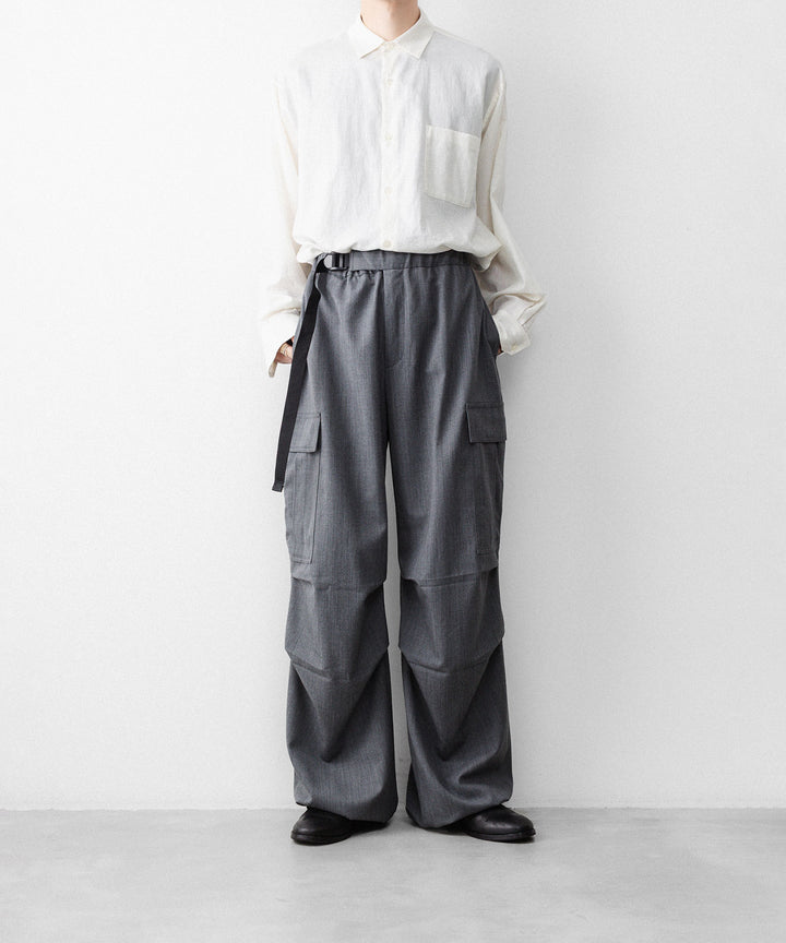 REVERBERATE リバーバレイトのCARGO PANTS-PLのGREY 公式通販サイトsession福岡セレクトショップ
