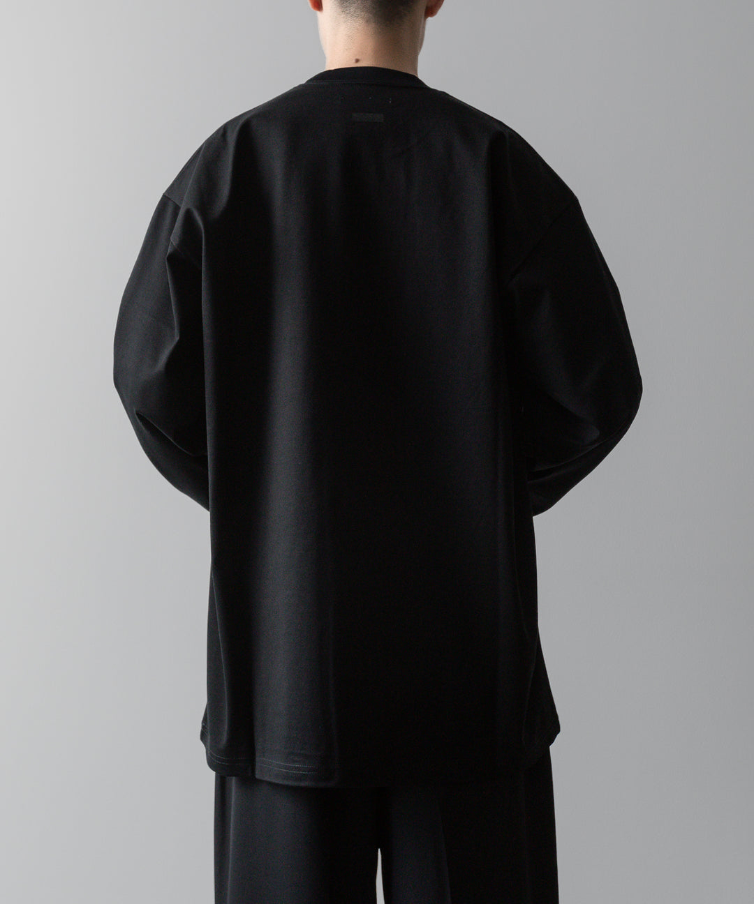 ssstein(シュタイン)の24AWコレクション OVERSIZED LONG SLEEVE TEE [ NEW LOOKS ] - BLACK 公式通販サイトsession福岡セレクトショップ