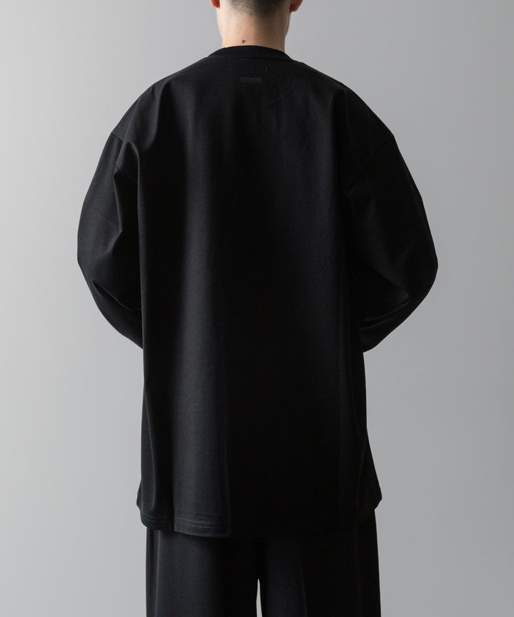 ssstein(シュタイン)の24AWコレクション OVERSIZED LONG SLEEVE TEE [ NEW LOOKS ] - BLACK 公式通販サイトsession福岡セレクトショップ