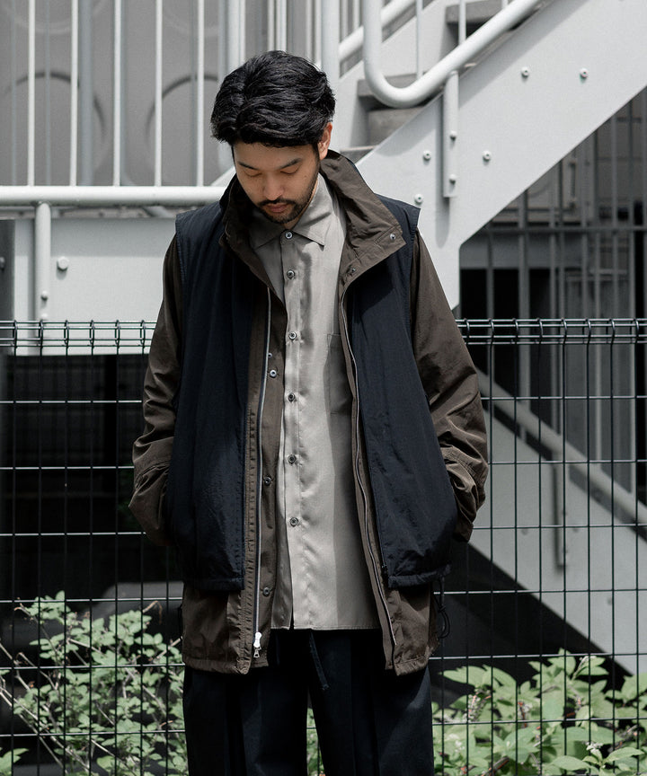 stein(シュタイン)の23AWコレクションREVERSIBLE MILITARY JACKETのMILITARY KHAKI