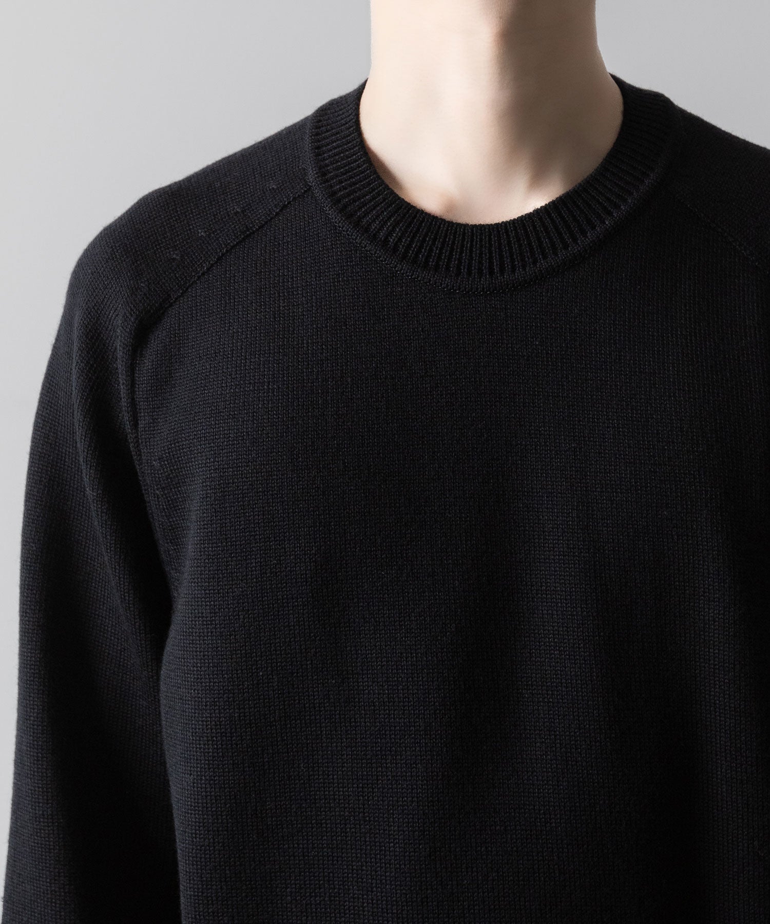 UMEDA ウメダニットの7GG CREW NECK PULLOVER - BLACKの公式通販サイトsession福岡セレクトショップ