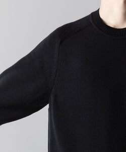 UMEDA ウメダニットの7GG CREW NECK PULLOVER - BLACKの公式通販サイトsession福岡セレクトショップ