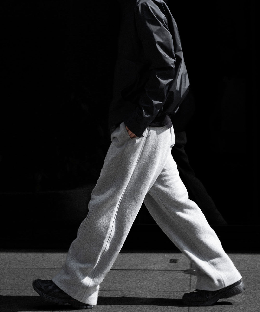 ssstein(シュタイン)のCOTTON DOUBLE KNIT TWIST SEAM PANTS - TOP GREYの公式通販サイトsession福岡セレクトショップ