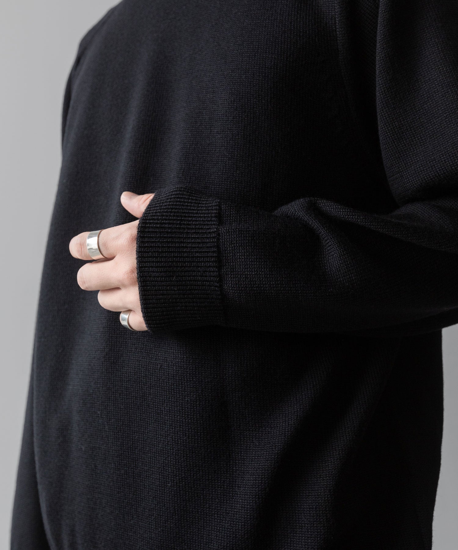 UMEDA ウメダニットの7GG CREW NECK PULLOVER - BLACKの公式通販サイトsession福岡セレクトショップ