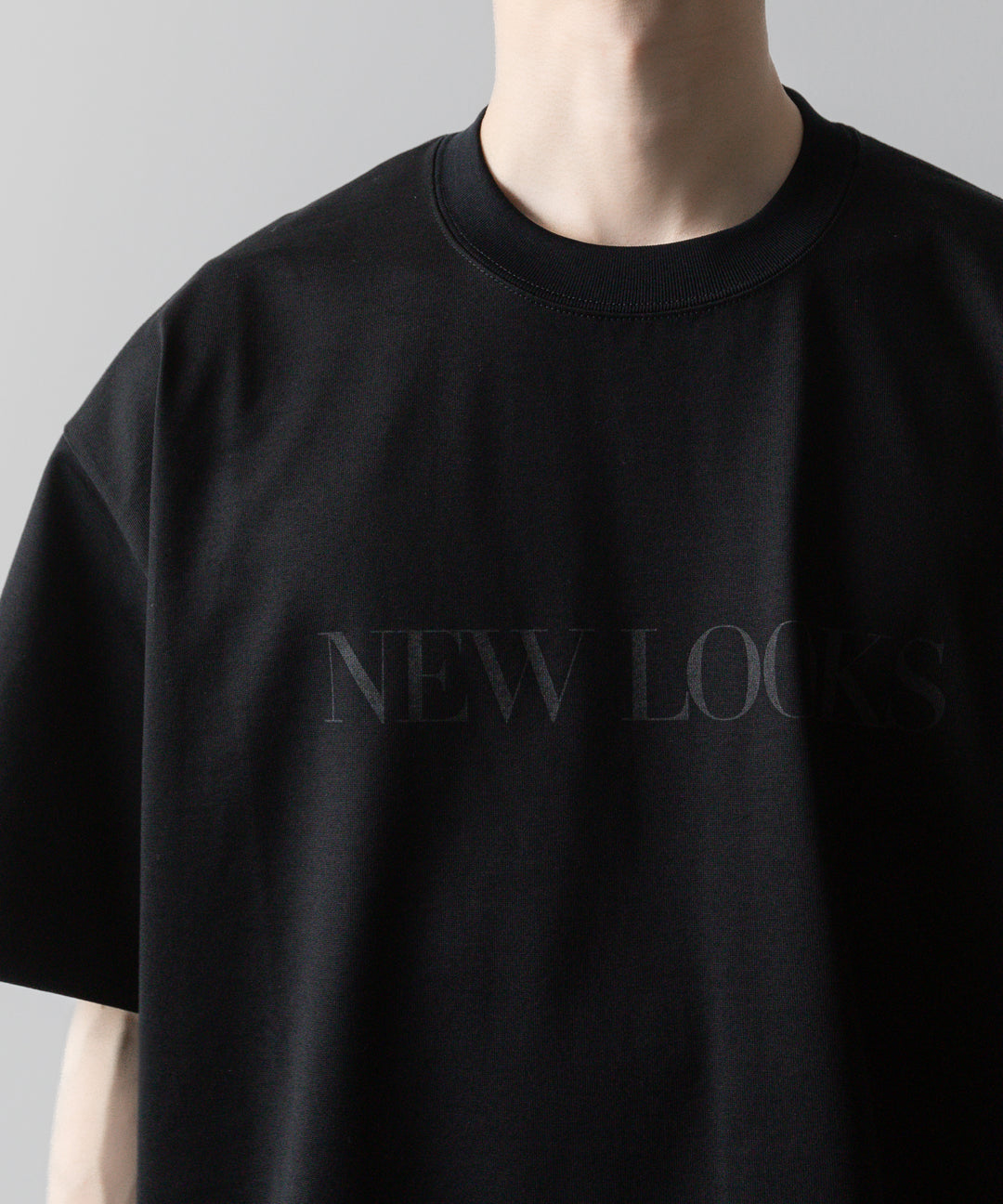 ssstein(シュタイン)の24AWコレクション OVERSIZED PRINT TEE [NEW LOOKS] - BLACK 公式通販サイトsession福岡セレクトショップ