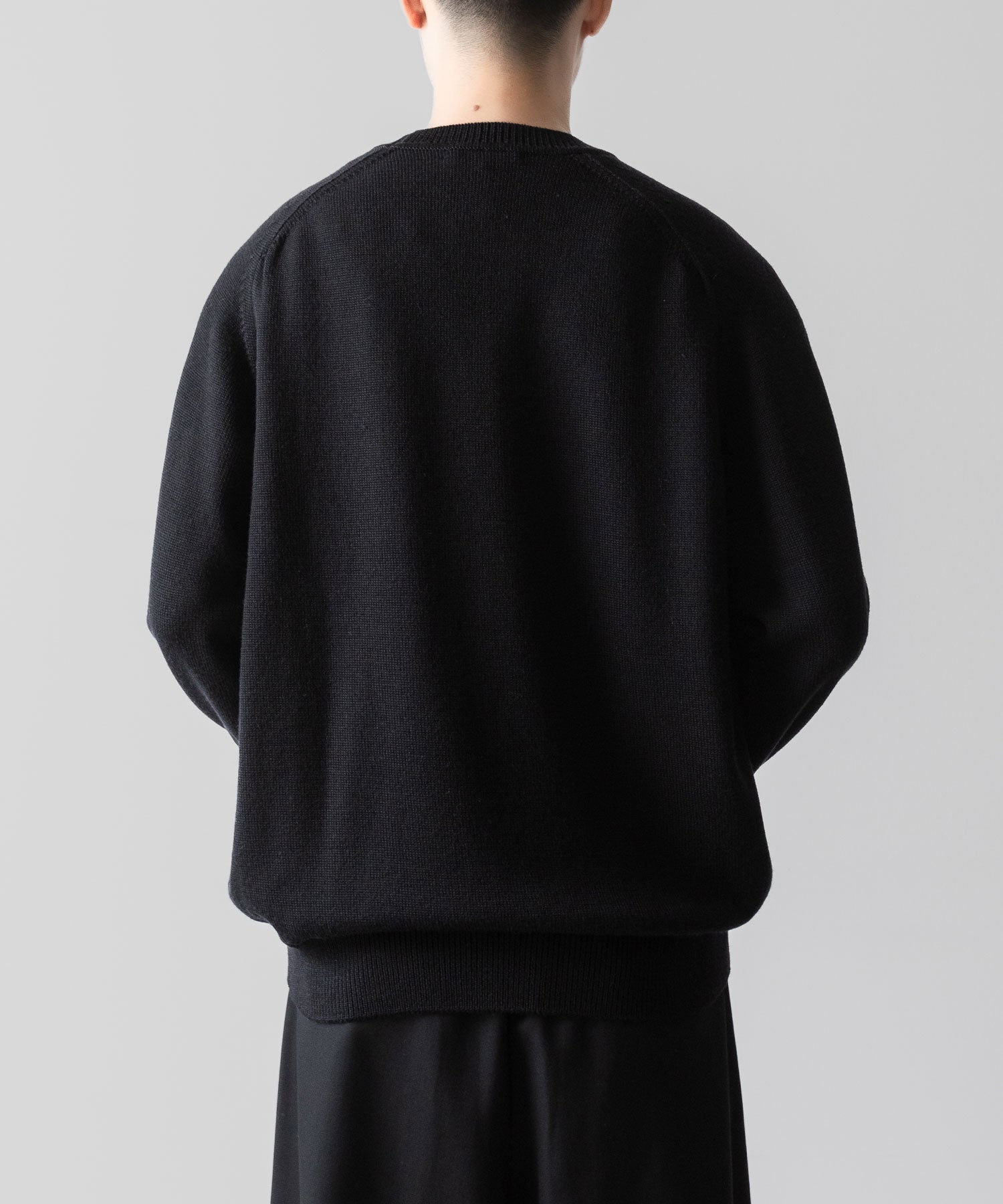 UMEDA ウメダニットの12GG CREW NECK PULLOVER - BLACKの公式通販サイトsession福岡セレクトショップ