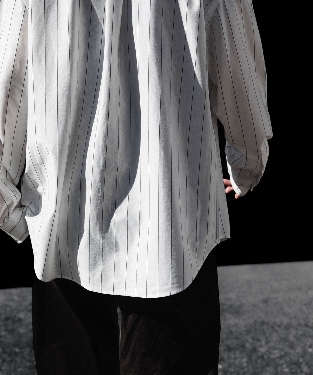 KANEMASA PHIL. カネマサフィルの46G STRIPE MODEST SHIRTのWHITE 公式通販サイトsession福岡セレクトショップ