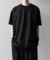 【ssstein】OVERSIZED PRINT TEE [NEW LOOKS] - BLACK