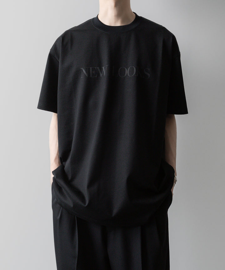 ssstein(シュタイン)の24AWコレクション OVERSIZED PRINT TEE [NEW LOOKS] - BLACK 公式通販サイトsession福岡セレクトショップ