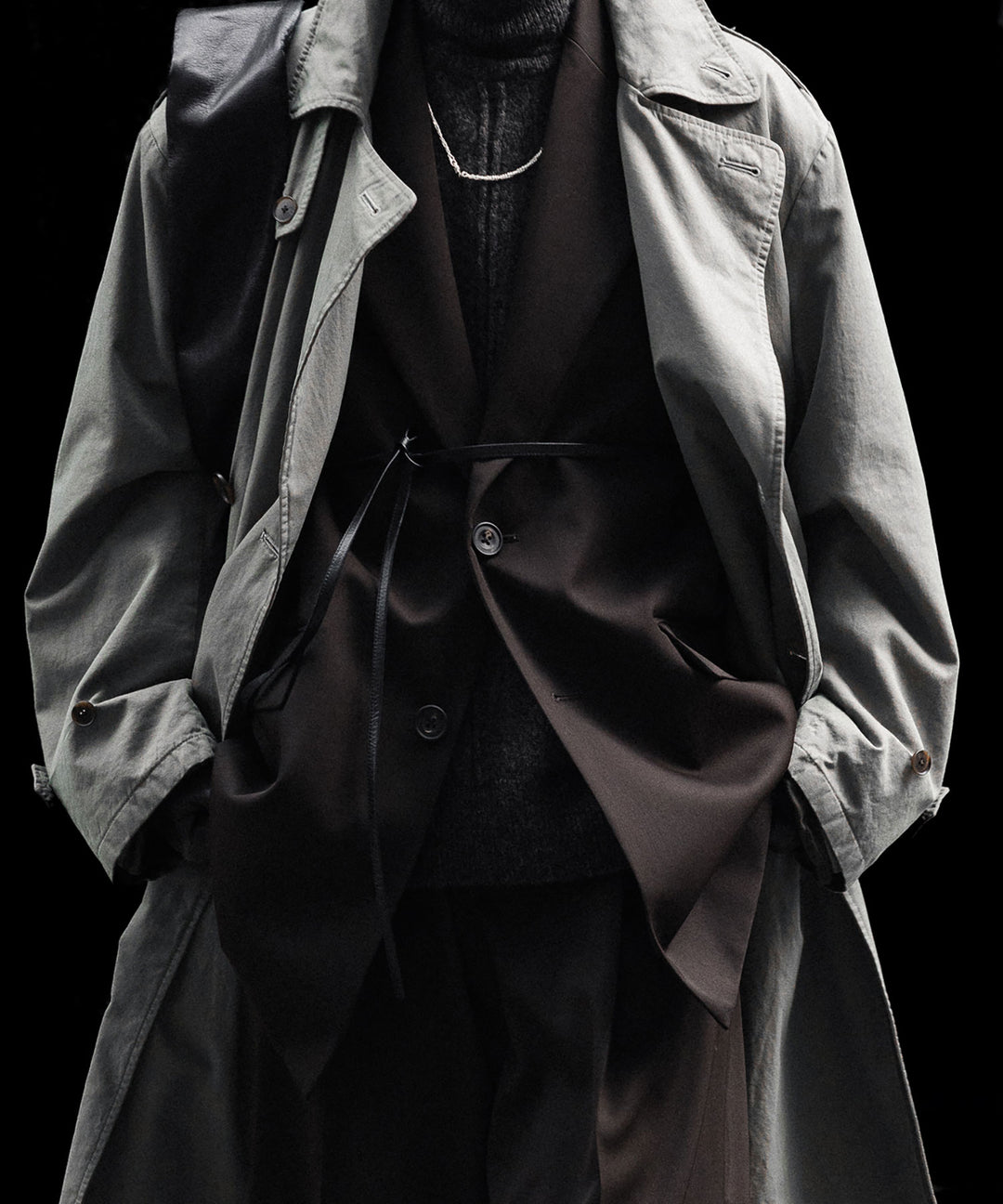 ssstein(シュタイン)のOVERSIZED SINGLE BREASTED LONG JACKET - DARK BROWNの公式通販サイトsession福岡セレクトショップ