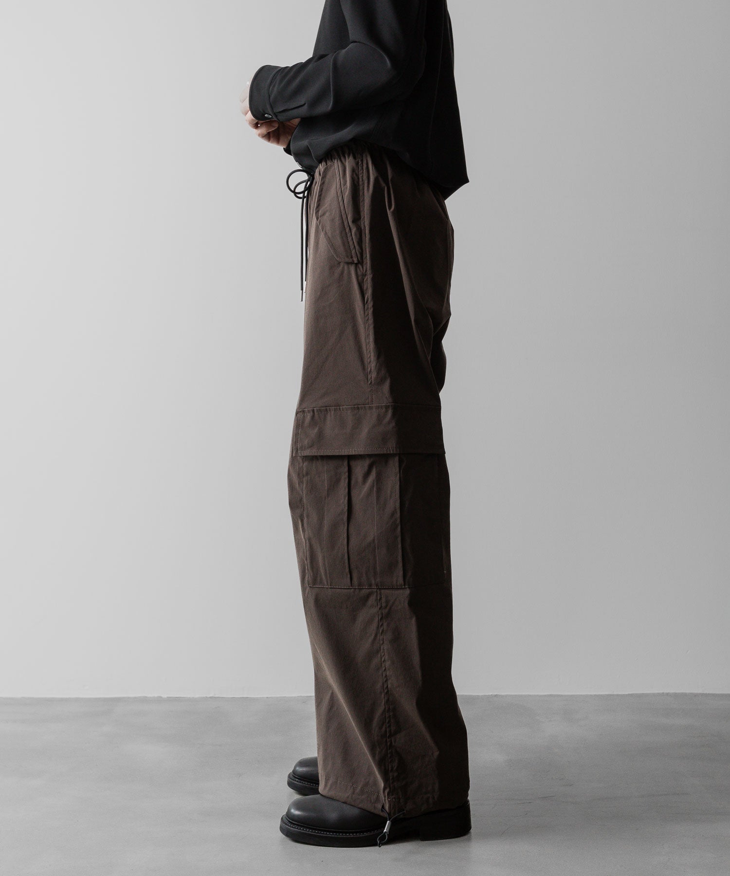 VEIN ヴェインのCO/NY STRETCH WEATHER FILED CARGO TROUSERS - BROWNの公式通販サイトsession福岡セレクトショップ