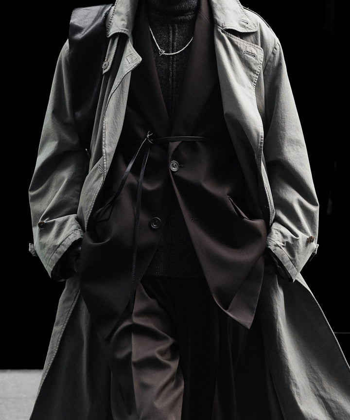 ssstein(シュタイン)のVINTAGE TRENCH COAT - KHAKI BEIGEの公式通販サイトsession福岡セレクトショップ