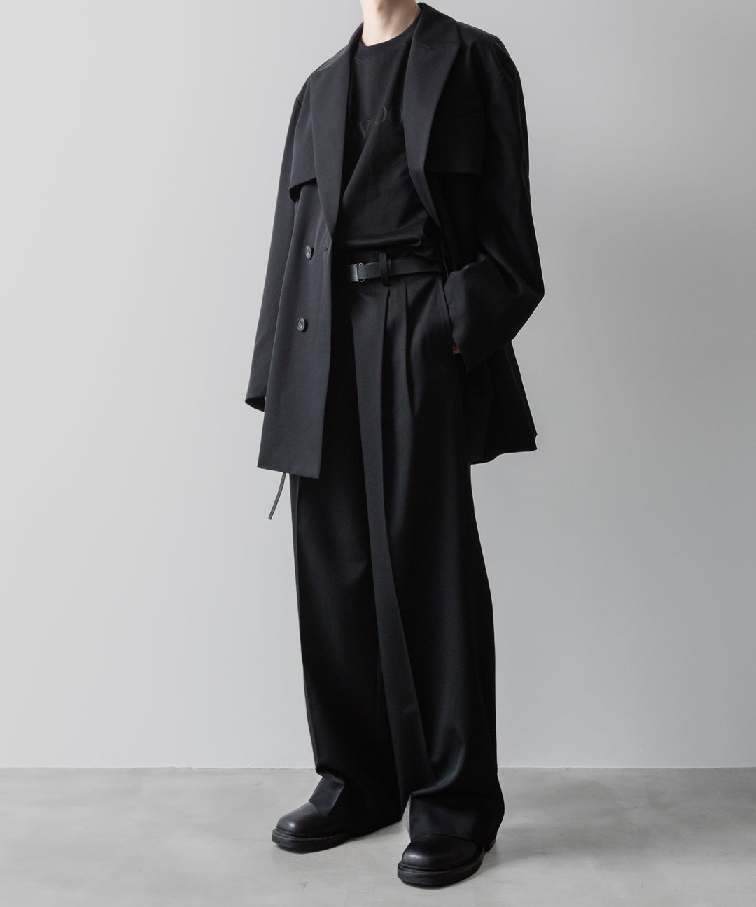ssstein(シュタイン)の24AWコレクション OVERSIZED PRINT TEE [NEW LOOKS] - BLACK 公式通販サイトsession福岡セレクトショップ