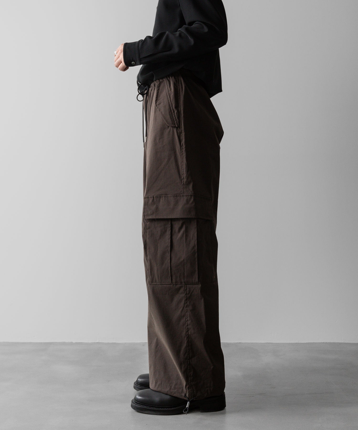 VEIN ヴェインのCO/NY STRETCH WEATHER FILED CARGO TROUSERS - BROWNの公式通販サイトsession福岡セレクトショップ