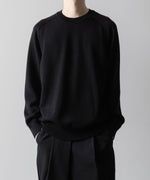 画像をギャラリービューアに読み込む, UMEDA ウメダニットの7GG CREW NECK PULLOVER - BLACKの公式通販サイトsession福岡セレクトショップ
