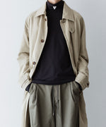 画像をギャラリービューアに読み込む, VEIN-ヴェインのFIBRIL POPLIN PADDING BALMACAAN COATのL.BEIGE公式通販サイトsession福岡セレクトショップ
