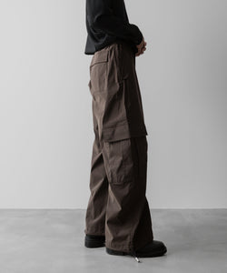 VEIN ヴェインのCO/NY STRETCH WEATHER FILED CARGO TROUSERS - BROWNの公式通販サイトsession福岡セレクトショップ