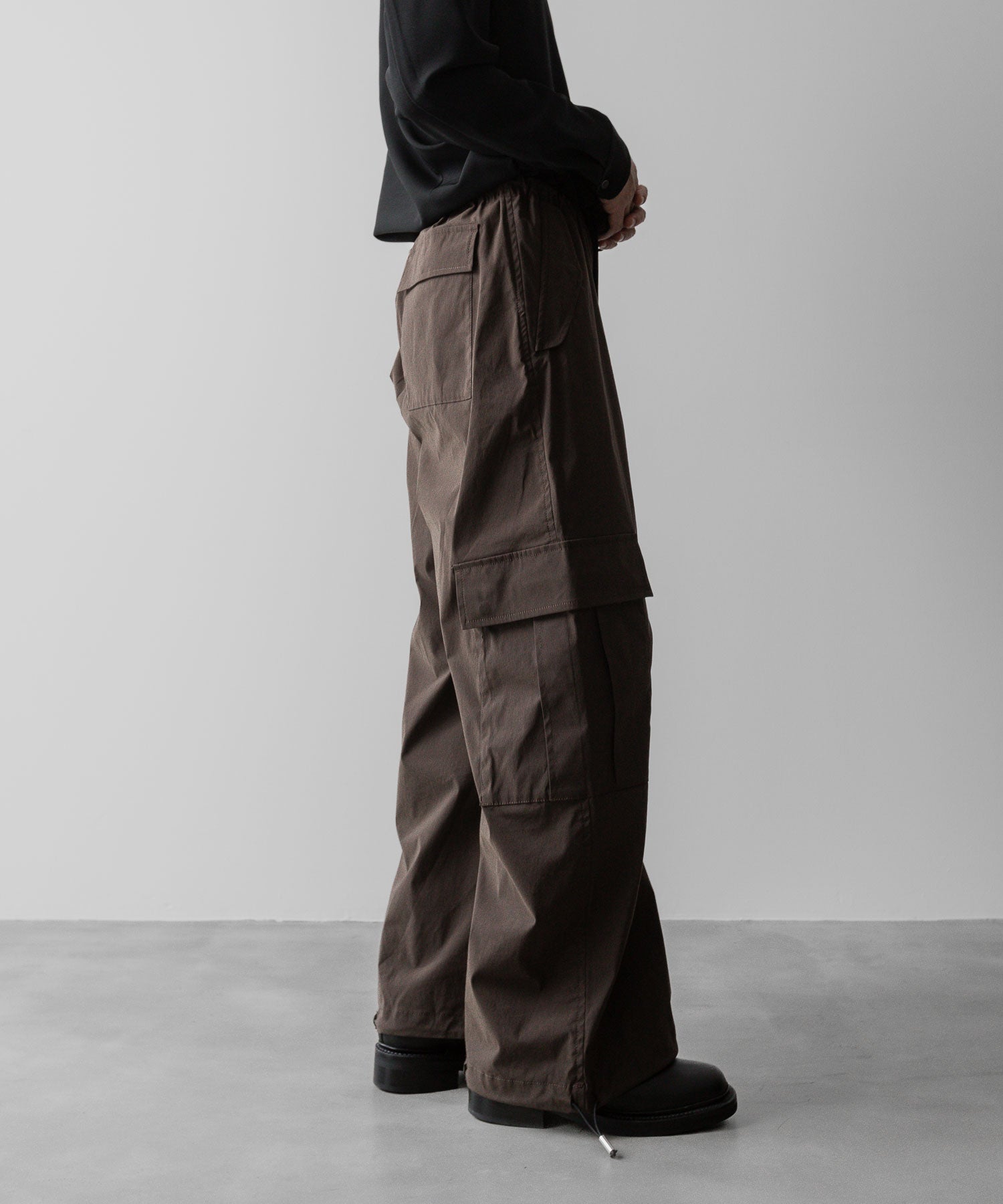 VEIN ヴェインのCO/NY STRETCH WEATHER FILED CARGO TROUSERS - BROWNの公式通販サイトsession福岡セレクトショップ