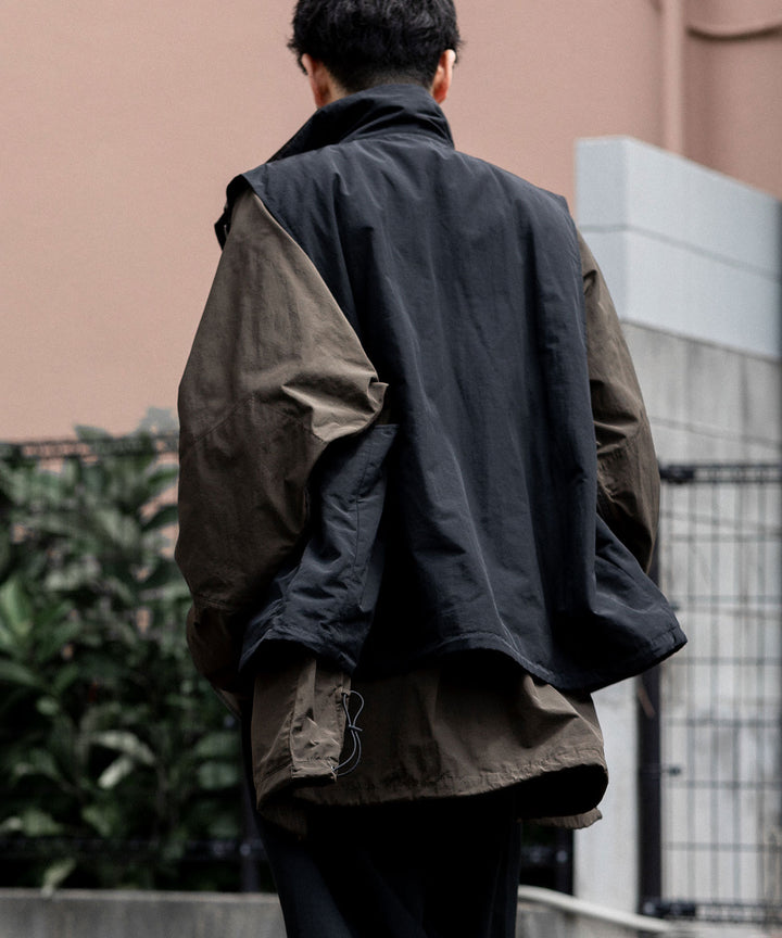 【stein】REVERSIBLE MILITARY JACKET - MILITARY KHAKI