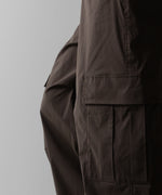 画像をギャラリービューアに読み込む, VEIN ヴェインのCO/NY STRETCH WEATHER FILED CARGO TROUSERS - BROWNの公式通販サイトsession福岡セレクトショップ
