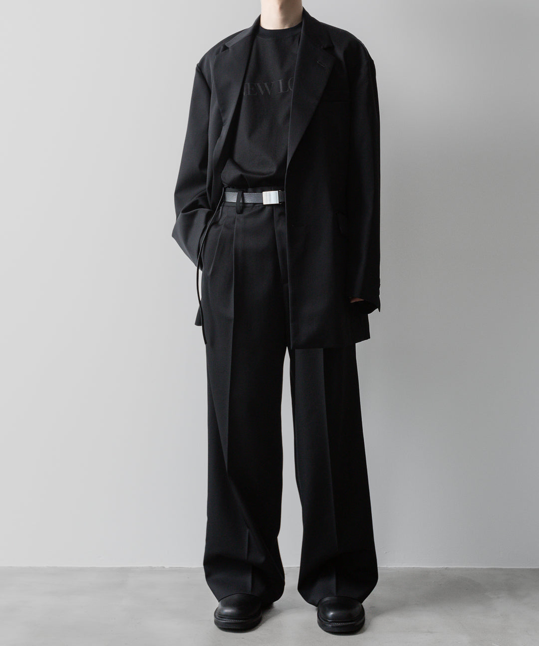 ssstein(シュタイン)の24AWコレクション OVERSIZED PRINT TEE [NEW LOOKS] - BLACK 公式通販サイトsession福岡セレクトショップ
