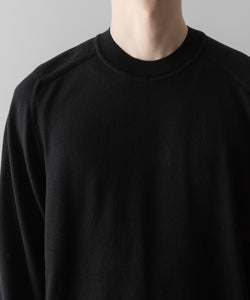 UMEDA ウメダニットの12GG CREW NECK PULLOVER - BLACKの公式通販サイトsession福岡セレクトショップ