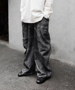 画像をギャラリービューアに読み込む, SUBLATIONS サブレーションズのCRACKING COATED BANANA CUTTING PANTSのHEATHER GRAY BASE 公式通販サイトsession福岡セレクトショップ
