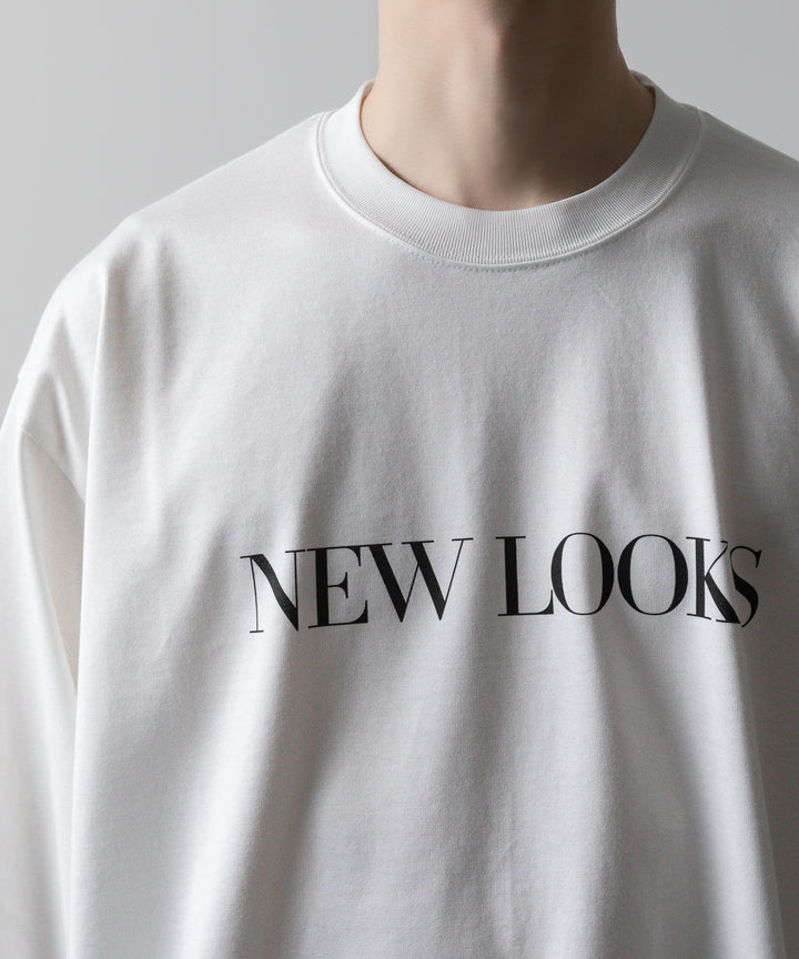 ssstein(シュタイン)の24AWコレクション OVERSIZED LONG SLEEVE TEE [ NEW LOOKS ] - WHITE 公式通販サイトsession福岡セレクトショップ
