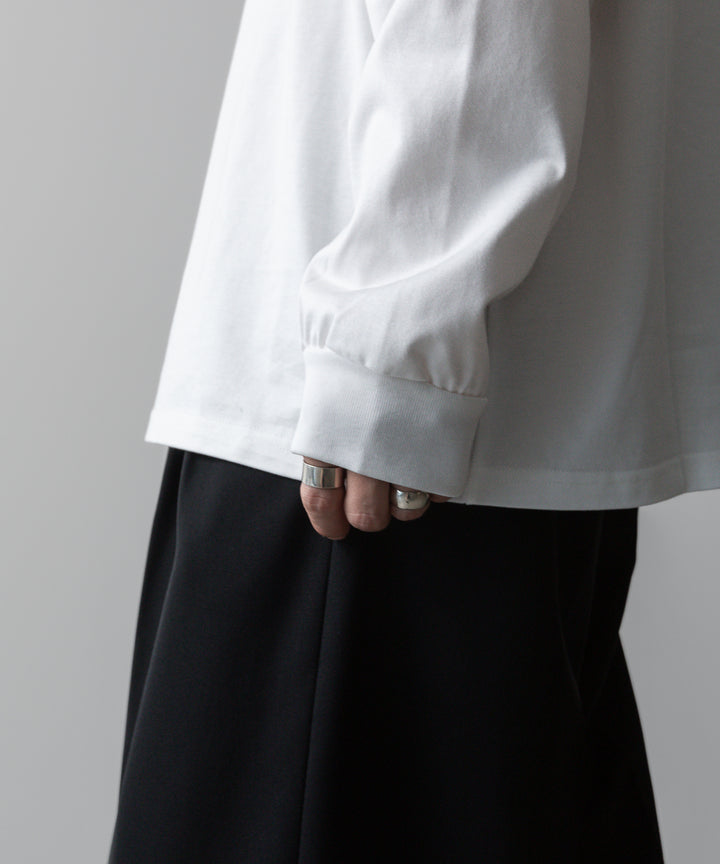 ssstein(シュタイン)の24AWコレクション OVERSIZED LONG SLEEVE TEE [ NEW LOOKS ] - WHITE 公式通販サイトsession福岡セレクトショップ
