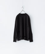 画像をギャラリービューアに読み込む, CODA コーダ FADED BLACK WASHED DESTROYED SWEATSHIRTのADED BLACK公式通販サイトsession福岡セレクトショップ

