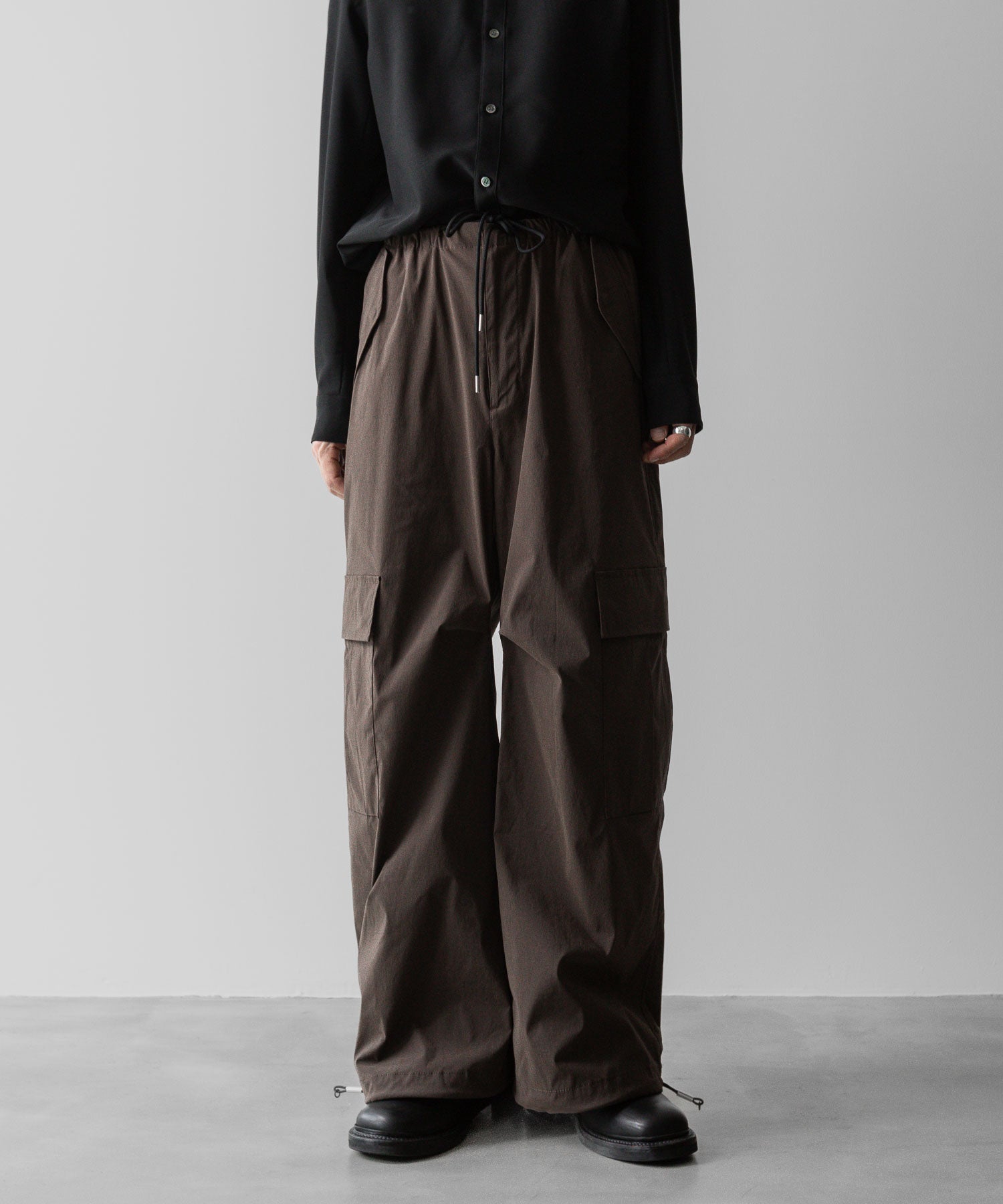 VEIN ヴェインのCO/NY STRETCH WEATHER FILED CARGO TROUSERS - BROWNの公式通販サイトsession福岡セレクトショップ