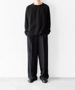 画像をギャラリービューアに読み込む, OPPOSE DUALITY-オポーズデュアリティのLONG SLEEVE T-SHIRT WAVEのBLACK公式通販サイトsession福岡セレクトショップ
