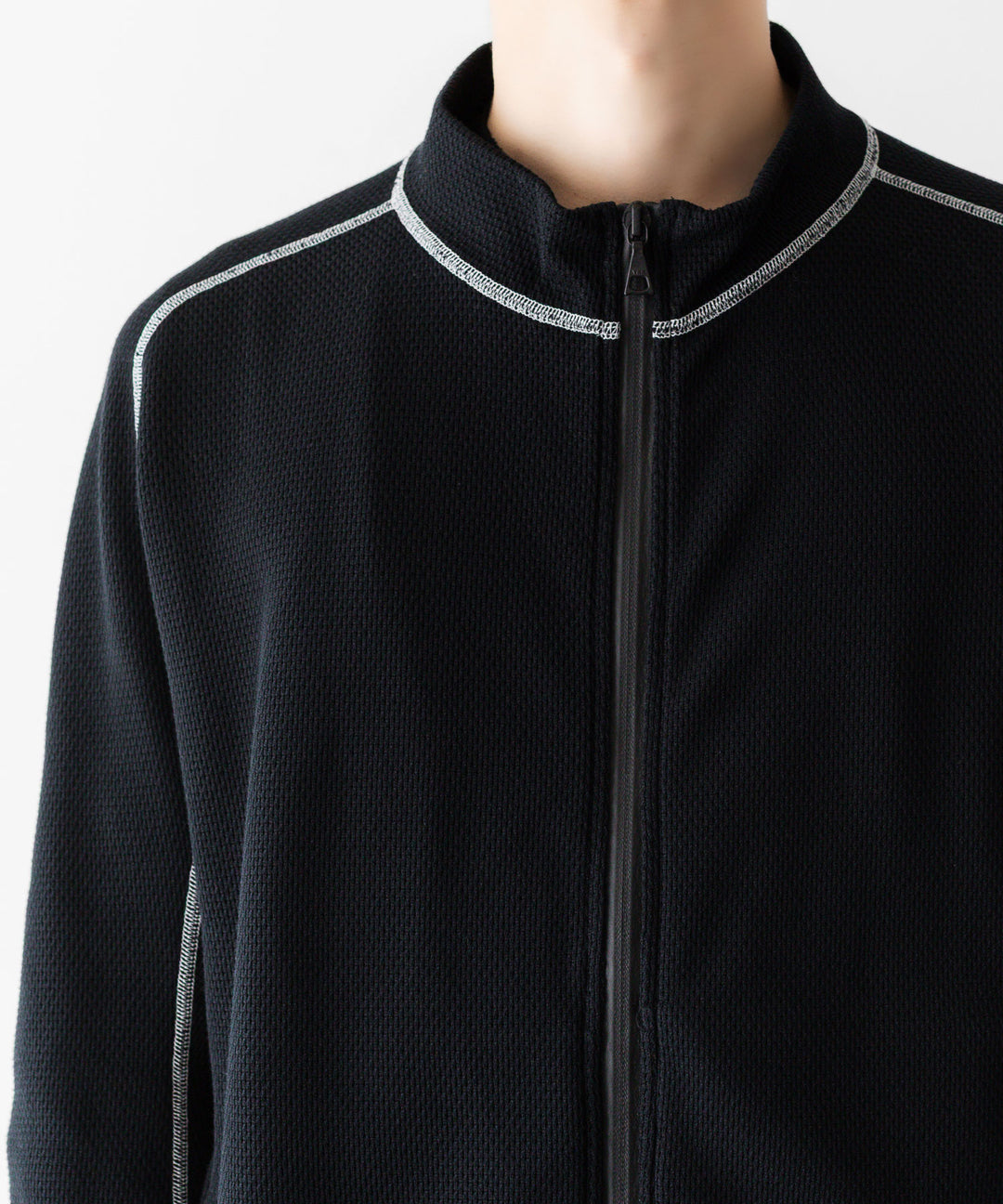 OPPOSE DUALITY-オポーズデュアリティのZIP UP TOP THERMAL HI-VISのBLACK公式通販サイトsession福岡セレクトショップ