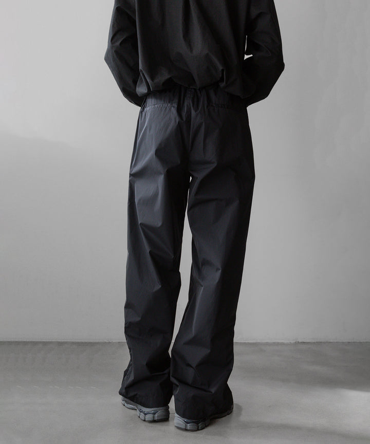 【stein】ssstein シュタインのNYLON TAFTA TRACK EAZY TROUSERSのBLACK　 公式通販サイトsession福岡セレクトショップ