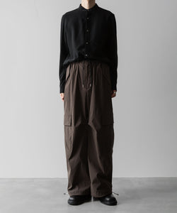 VEIN ヴェインのCO/NY STRETCH WEATHER FILED CARGO TROUSERS - BROWNの公式通販サイトsession福岡セレクトショップ