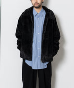 画像をギャラリービューアに読み込む, ssstein(シュタイン)の24AWコレクション ACRYLIC FUR JACKET - BLACK 公式通販サイトsession福岡セレクトショップ
