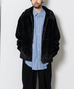 ssstein(シュタイン)の24AWコレクション ACRYLIC FUR JACKET - BLACK 公式通販サイトsession福岡セレクトショップ