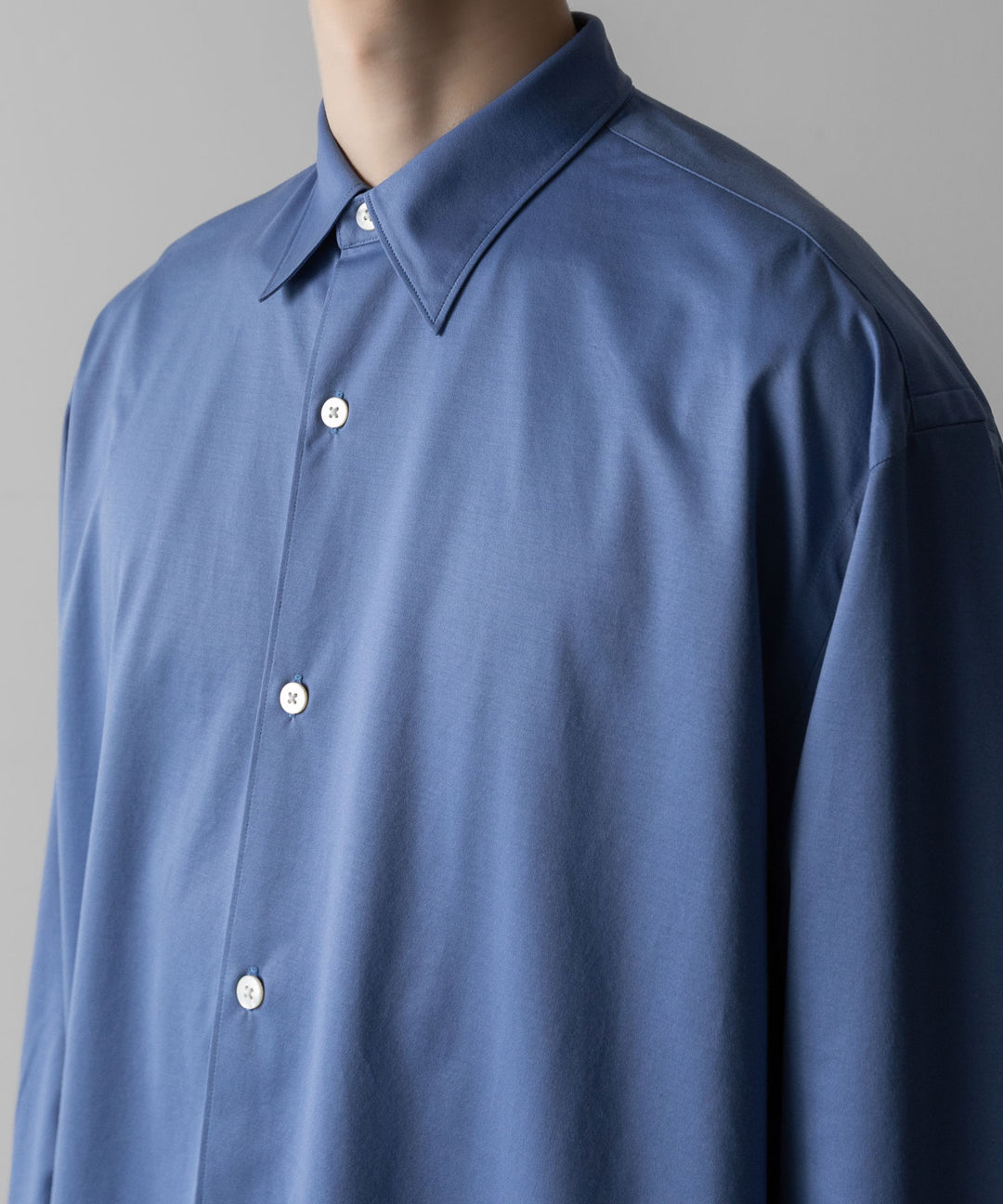 【KANEMASA PHIL.】カネマサフィルの46G MODEST L/S SHIRT - ULTRAMARINEの公式通販サイトsession福岡セレクトショップ