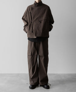 VEIN ヴェインのCO/NY STRETCH WEATHER FILED CARGO TROUSERS - BROWNの公式通販サイトsession福岡セレクトショップ