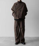 画像をギャラリービューアに読み込む, VEIN ヴェインのCO/NY STRETCH WEATHER FILED CARGO TROUSERS - BROWNの公式通販サイトsession福岡セレクトショップ
