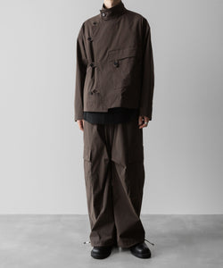 VEIN ヴェインのCO/NY STRETCH WEATHER FILED CARGO TROUSERS - BROWNの公式通販サイトsession福岡セレクトショップ