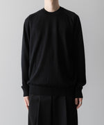 画像をギャラリービューアに読み込む, UMEDA ウメダニットの12GG CREW NECK PULLOVER - BLACKの公式通販サイトsession福岡セレクトショップ
