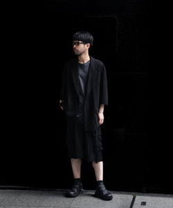 UJOH】2BS BELT HALF SLEEVE JKT - BLACK | 公式通販サイト session