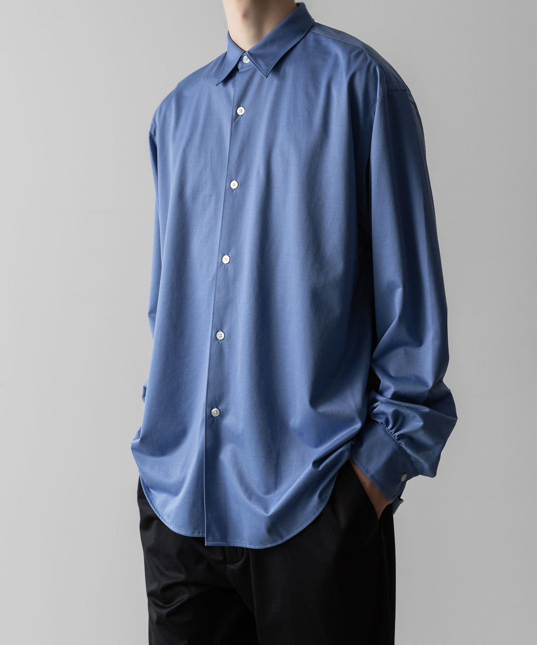 【KANEMASA PHIL.】カネマサフィルの46G MODEST L/S SHIRT - ULTRAMARINEの公式通販サイトsession福岡セレクトショップ