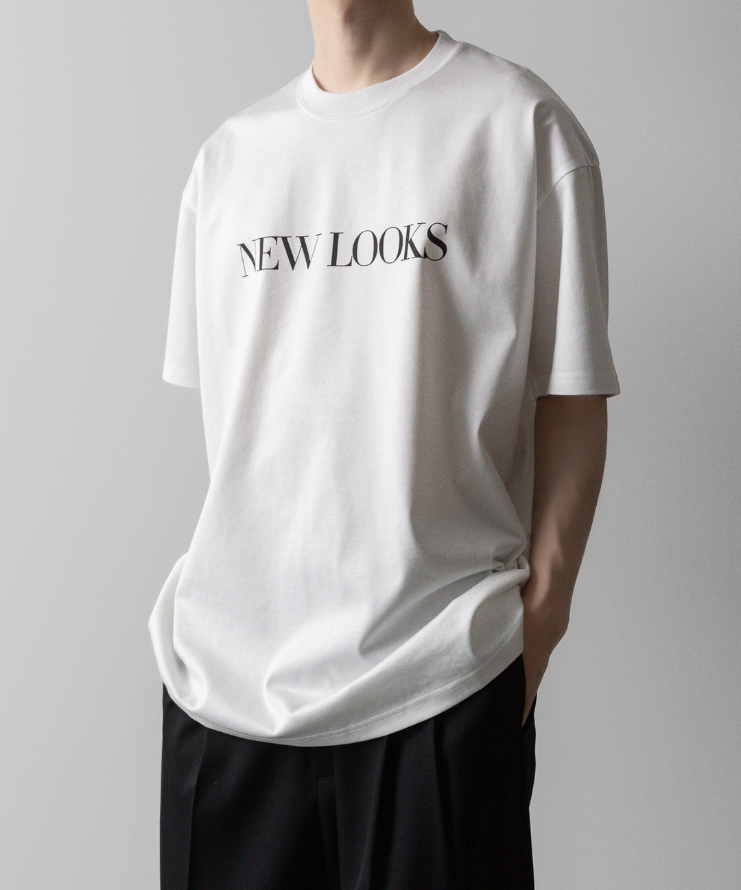 ssstein(シュタイン)の24AWコレクション OVERSIZED PRINT TEE [NEW LOOKS] - WHITE 公式通販サイトsession福岡セレクトショップ