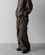 画像をギャラリービューアに読み込む, VEIN ヴェインのCO/NY STRETCH WEATHER FILED CARGO TROUSERS - BROWNの公式通販サイトsession福岡セレクトショップ
