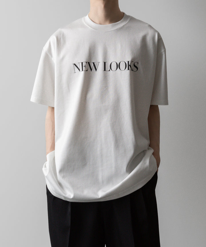 ssstein(シュタイン)の24AWコレクション OVERSIZED PRINT TEE [NEW LOOKS] - WHITE 公式通販サイトsession福岡セレクトショップ